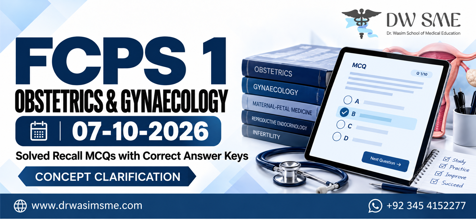 FCPS 1 | Obs & Gynae | 07-10-2026